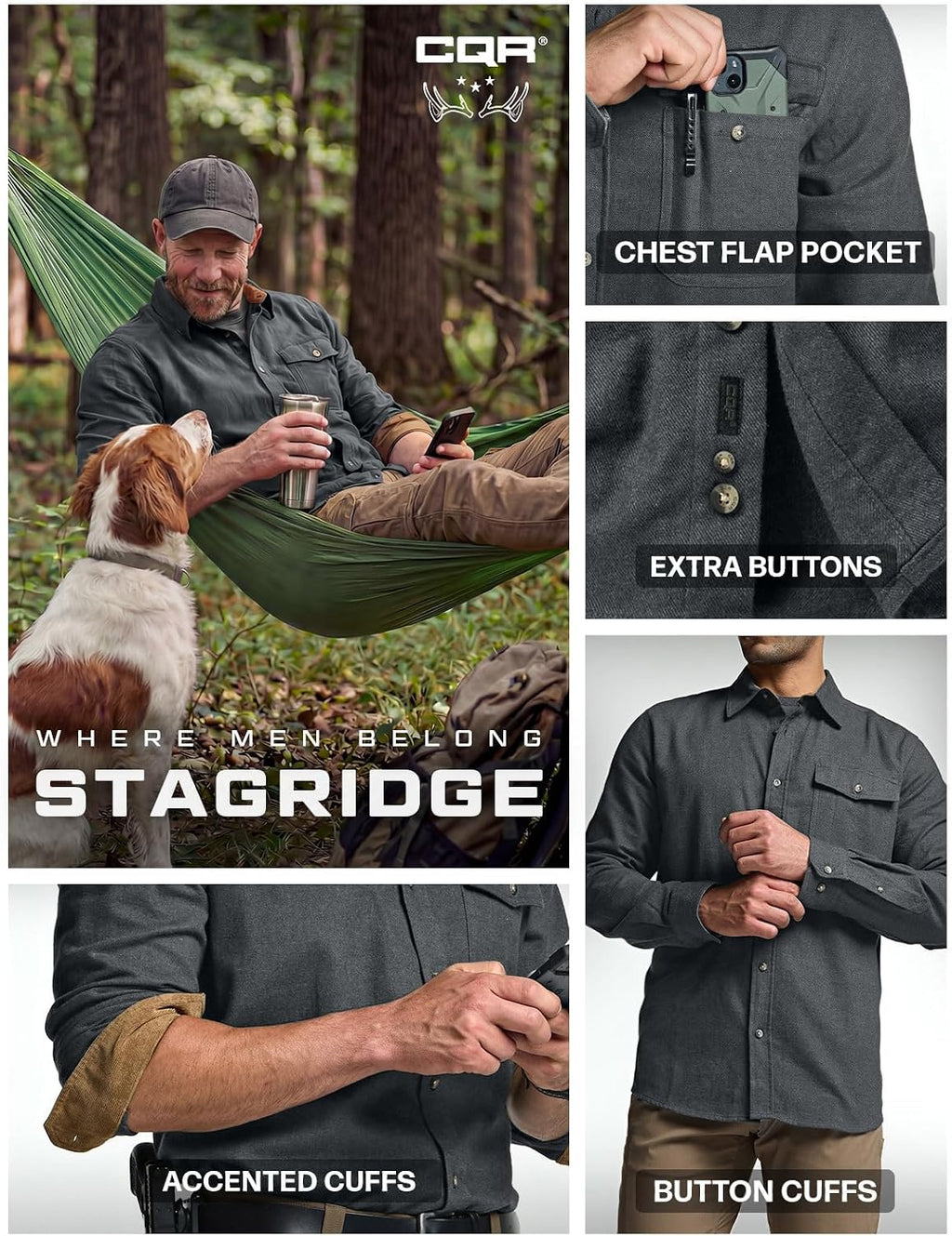 Men'S 100% All Cotton Button down Flannel Shirts, Long Sleeve Brushed Warm Soft Casual Outdoor Plaid Shirt