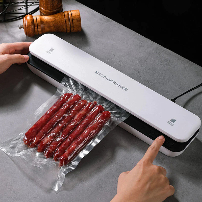 Xiaomi New Electric Sealing Machine 220V Household Vacuum Sealing Machine Food Packing Machine Kitchen Sealing Packaging Machine