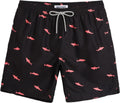 Mens Swim Trunks Quick Dry Swim Shorts with Mesh Lining Funny Swimwear Bathing Suits 7Inch